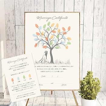 H17 さま / ウェディング 結婚証明書 ウェルカムスペース 結婚証明書 L I B〝リブ〟｜Life is Beautiful